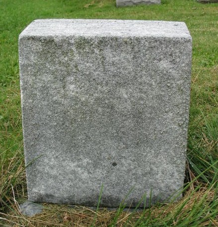 Infant Baker tombstone