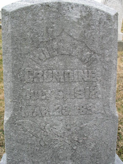 William Crumrine tombstone