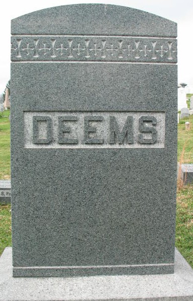 Deems family monument