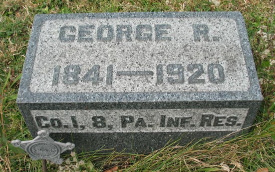 George R. Deems tombstone