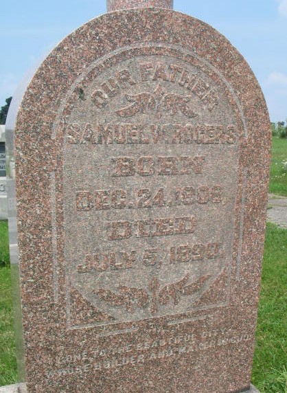Samuel Rogers tombstone