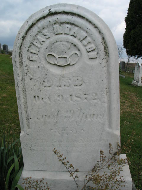 Elias H. Dawson tombstone