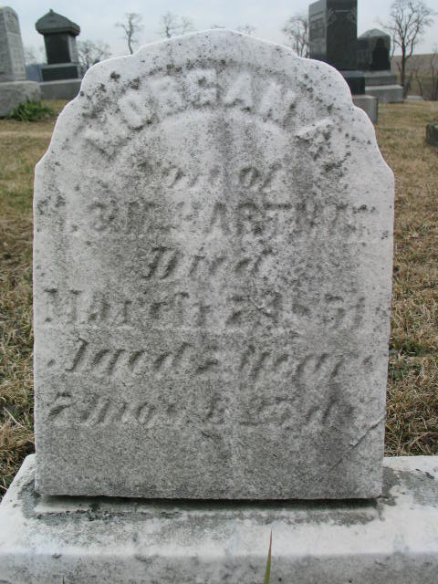 Morgan A. Hartman tombstone