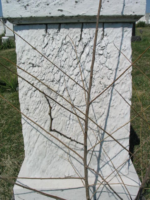 S. B. Holland tombstone