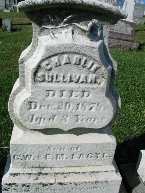 Charlie Sullivan Eagye tombstone