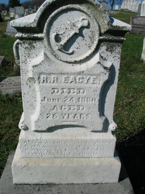 R. R. Eagye tombstone