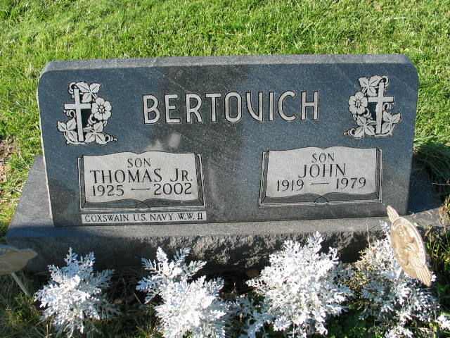 Thomas Bertovich Jr. and John Bertovich