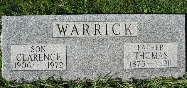 Clarence and Thomas Warrick
