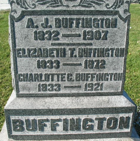 A. J. Buffington, Elizabeth T. Buffington, Charlotte G. Buffington