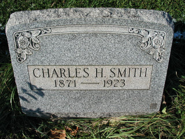 Charles H. Smith tombstone