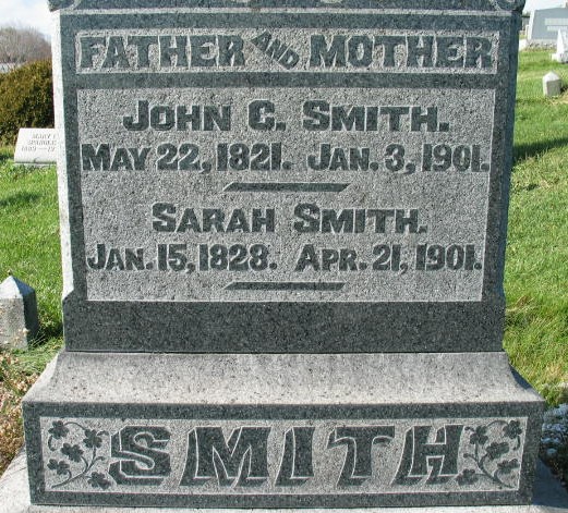 John C. Smith tombstone