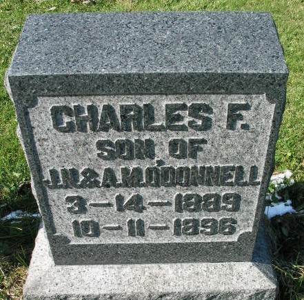 Charles F. O'Donnell tomstone