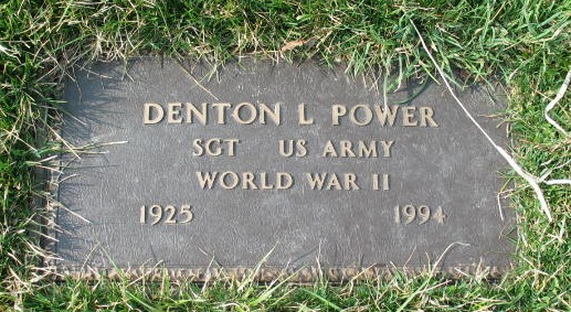 Denton Power tombstone