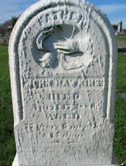 John Hawkins tombstone