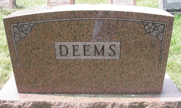 Deems Family monument