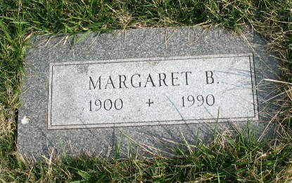 Margaret B. Murray tombstone