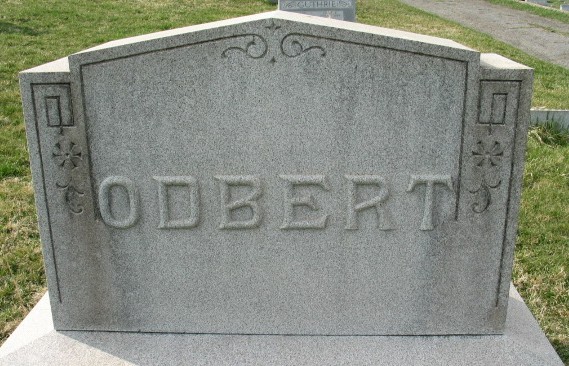 Odbert Family monument
