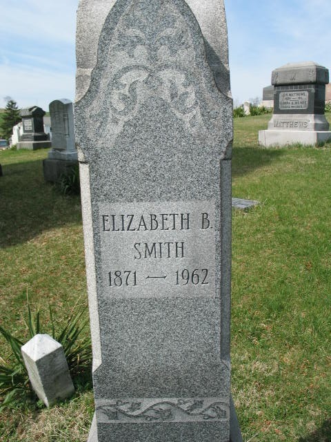 Elizabeth B. Smith tombstone