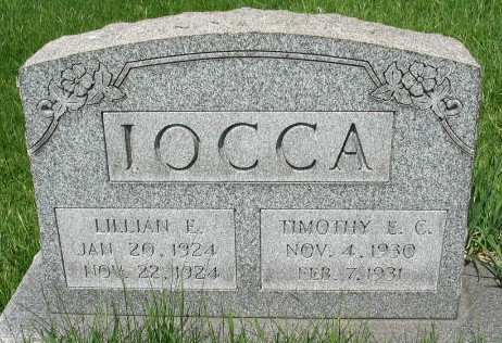 Lillian E. and Timothy E. C. Iocca