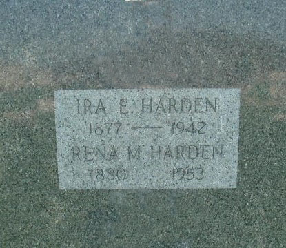 Ira E. and Rena M. Harden