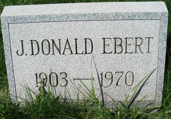 J. Donald Ebert