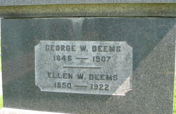 George W and Ellen W. Deems