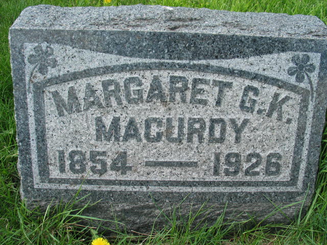 Margaret G. K. Macurdy