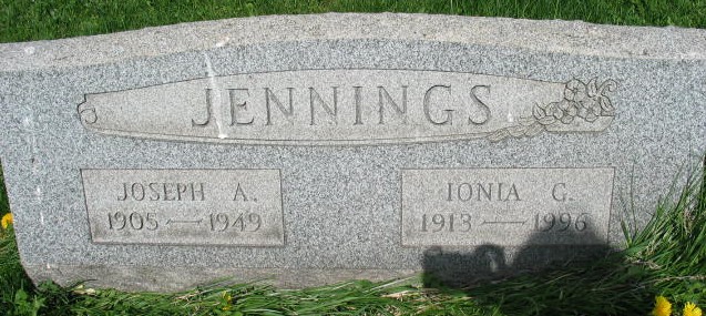 Joseph A. and Ionia G. Jennings