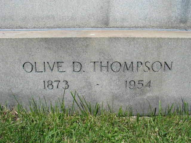 Olive D. Thompson