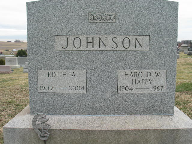 Edith A. Johnson Ullom and Harold W. Johnson