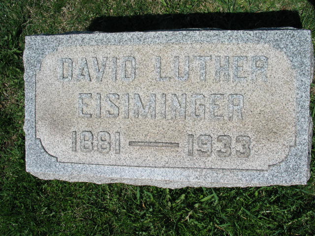 David Luther Eisiminger