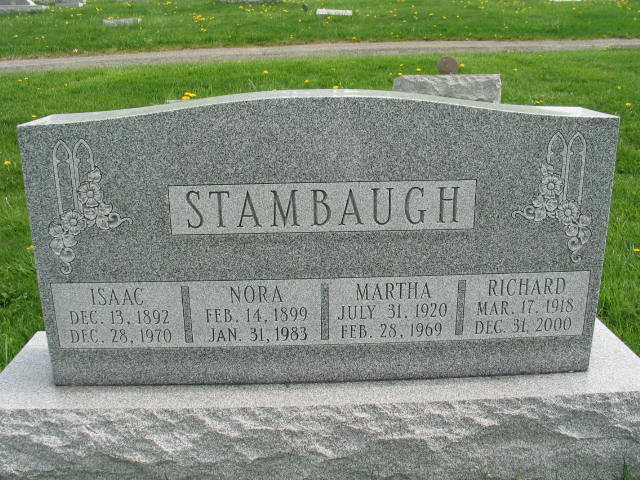 Isaac, Nora, Martha, Richard Stambaugh