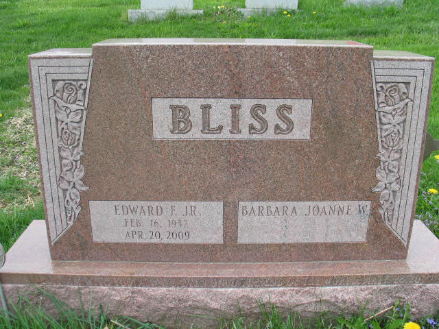 Edward F. Bliss Jr. and Barbara Joanne W. Bliss
