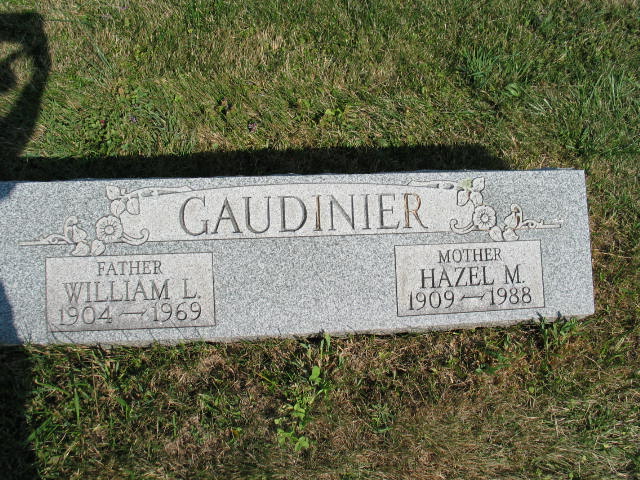 Hazel and William Gaudinier