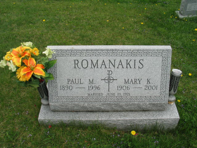Paul M. and Mary K. Romanakis
