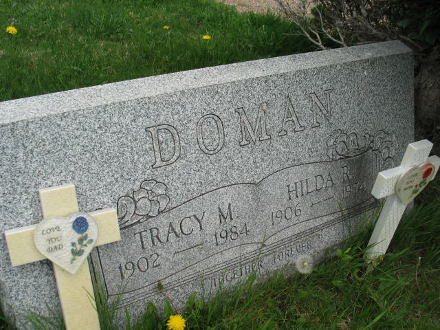 Tracy M. and Hilda R. Doman