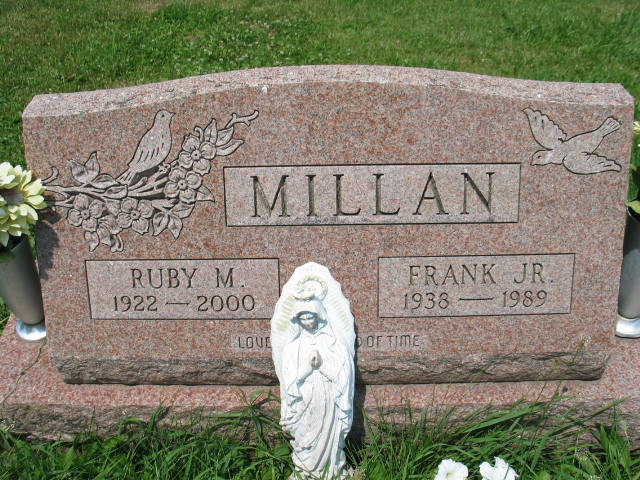 Ruby M. and Frank Millan Jr.