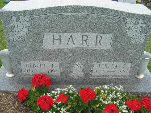 Albert E. and Teresa R. Harr