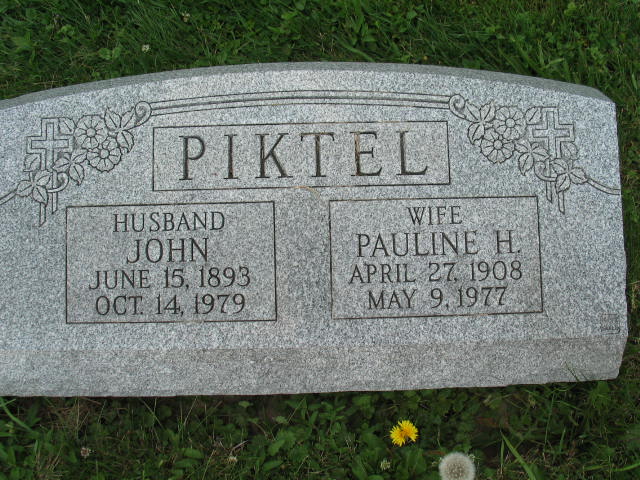 John and Pauline H. Piktel