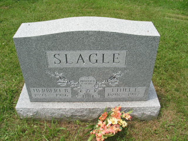 Herbert B and Ethel L. Slagle