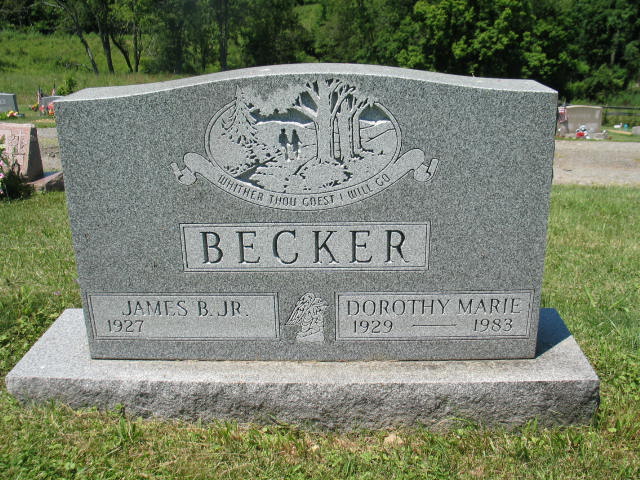 James B JR and dorothy Marie Becker