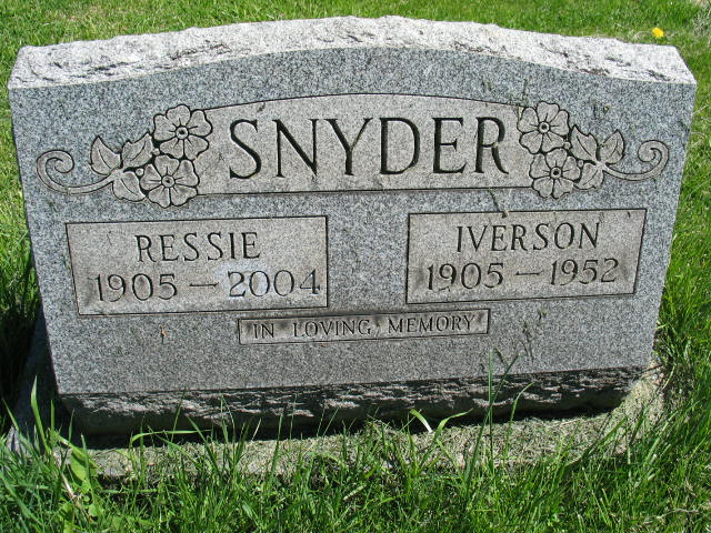 Ressise and Iverson Snyder