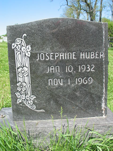 Josephine Huber tombstone