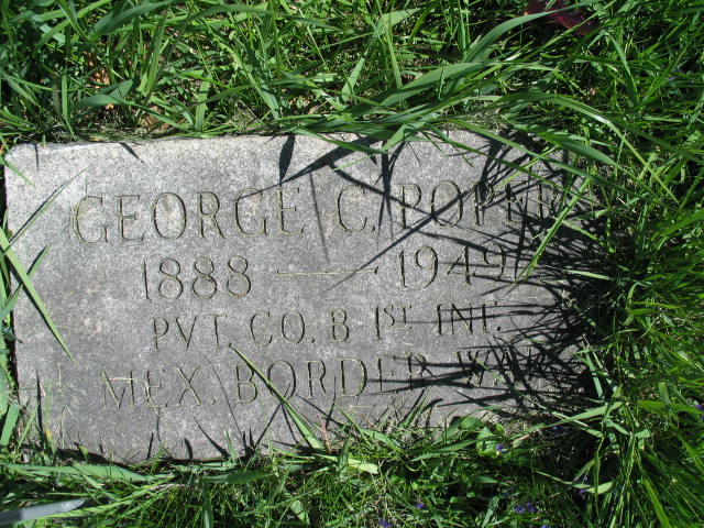George C. Poper tombstone