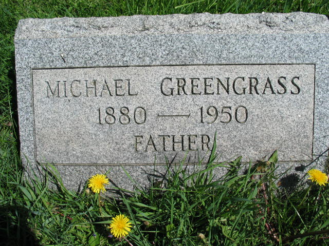 Michale Greengrass tombstone