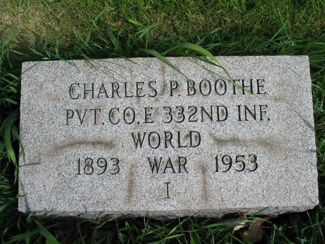 Charles P. Boothe tombstone