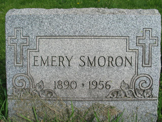 Emery Smoron tombstone